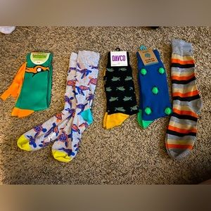 Lot of 5 Pair Socks